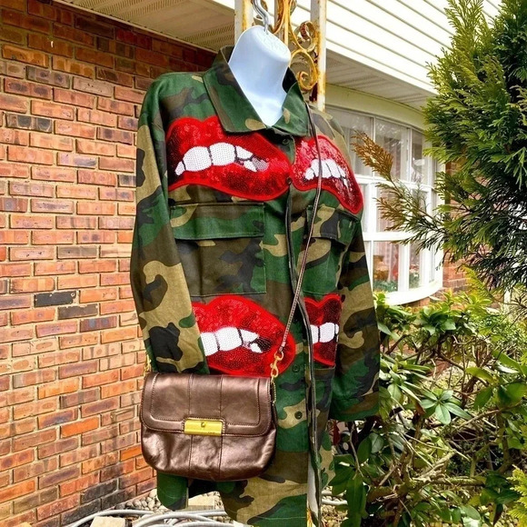 Coach Metallic Crossbody Leather Purse - Picture 1 of 8